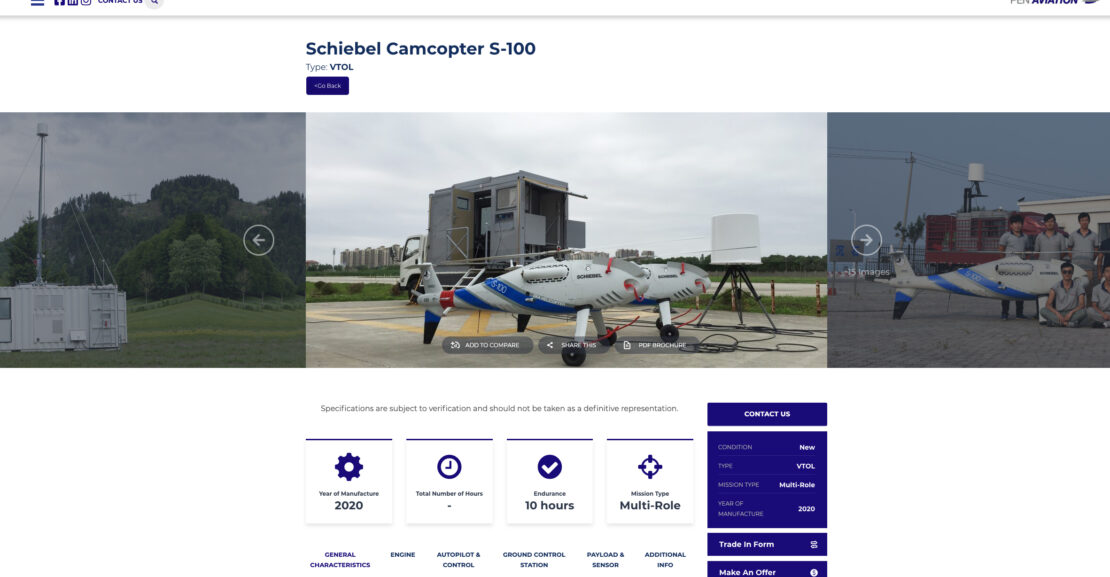 Pen Aviation Digital UAV Sales